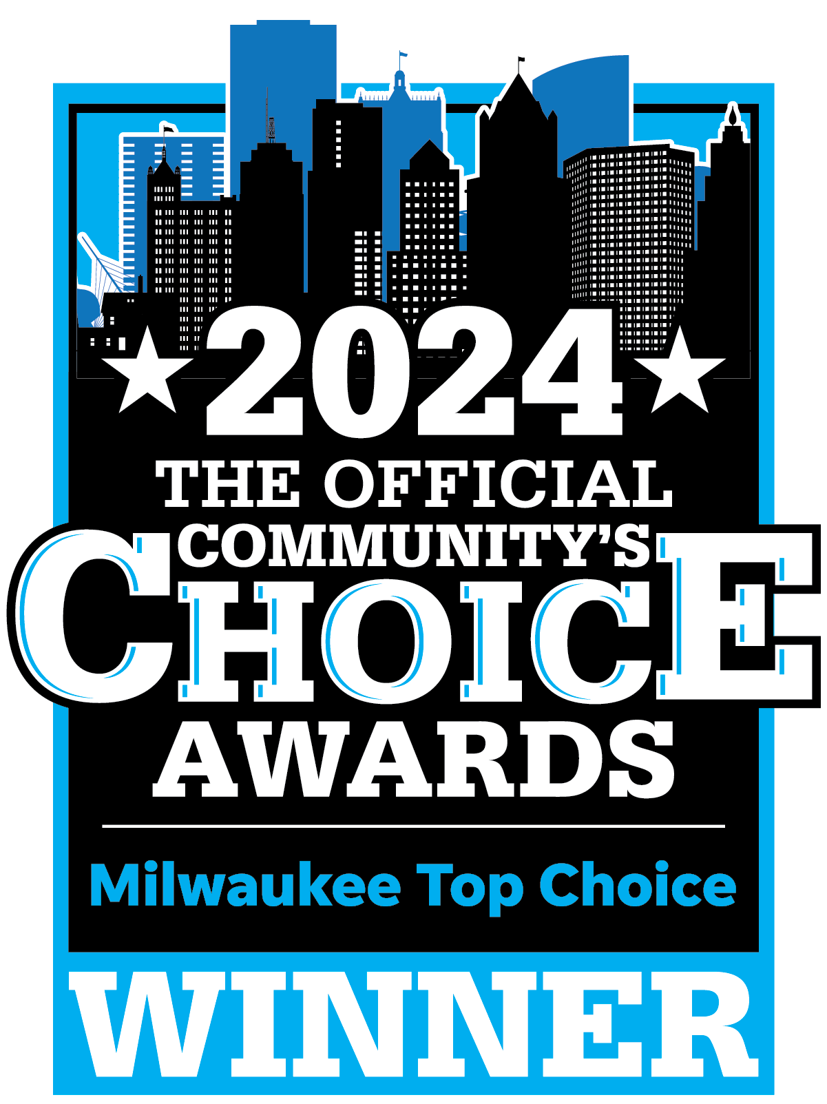 2024 Official Community's Choice Awards - Milwaukee Top Choice Winner